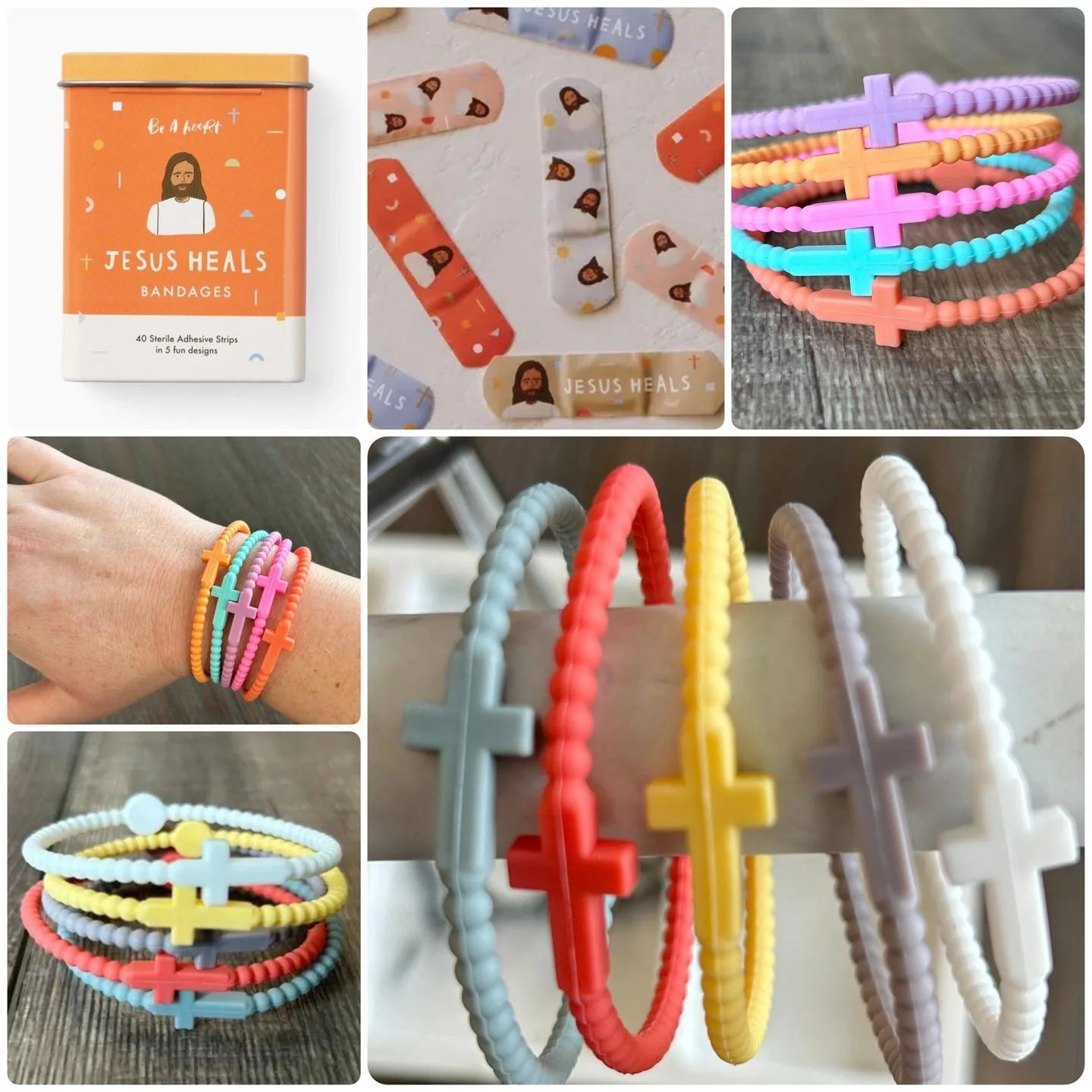 If you&rsquo;re putting together Easter baskets this year, don&rsquo;t forget the little surprises! 🐣

These colorful cross bracelets have been flying out the door and make the perfect addition alongside the sweet treats. They&rsquo;re fun, meaningf