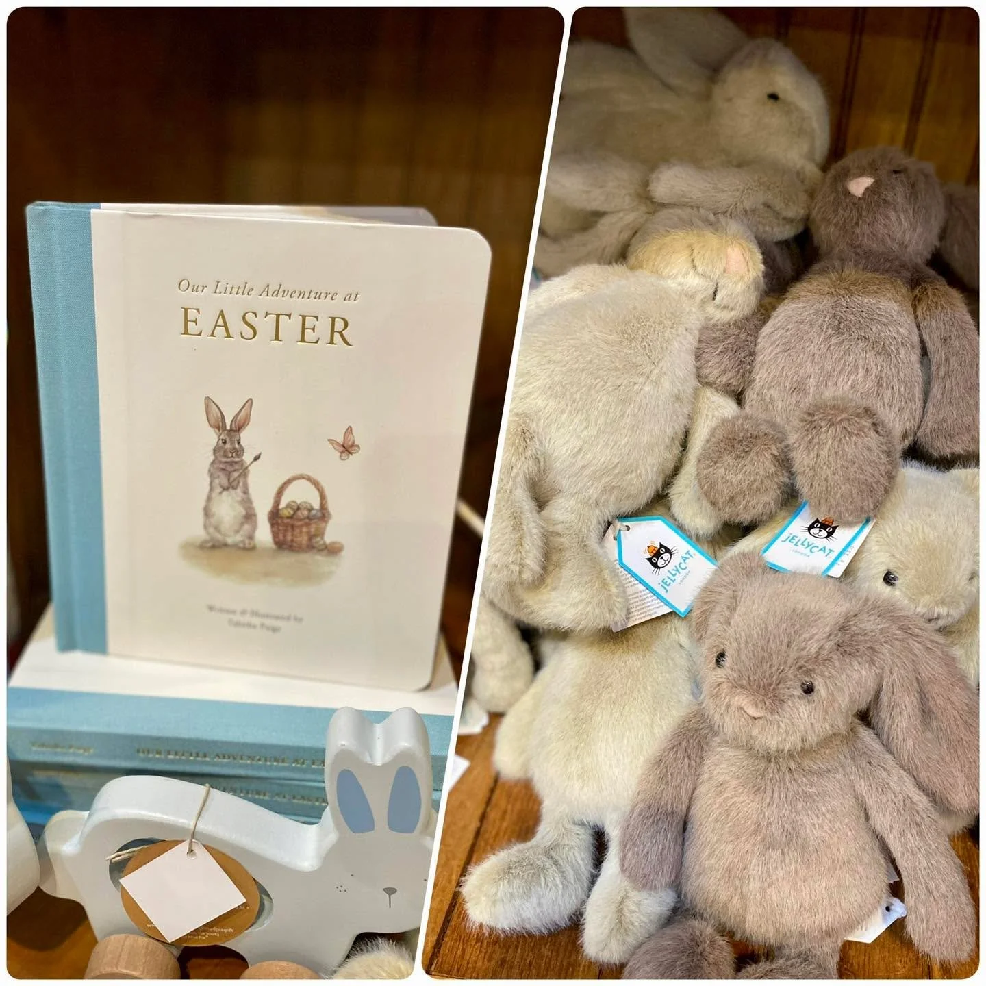 🐰 Adorable Easter books &hellip; and Jellycat bunnies that won&rsquo;t last long!

Barn Hours:
Monday - Saturday 10am-5pm 
Wednesday 10am-7pm 
Sunday 12pm-4pm