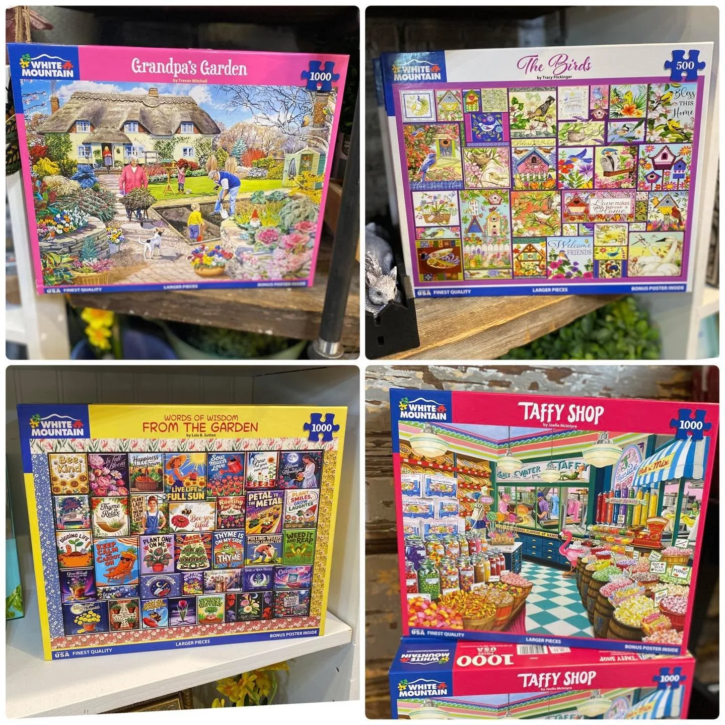 NEW PUZZLES that feel like summer &mdash; these titles and many more! 

Barn Hours:
Monday - Saturday 10am-5pm 
Wednesday 10am-7pm 
Sunday 12pm-4pm