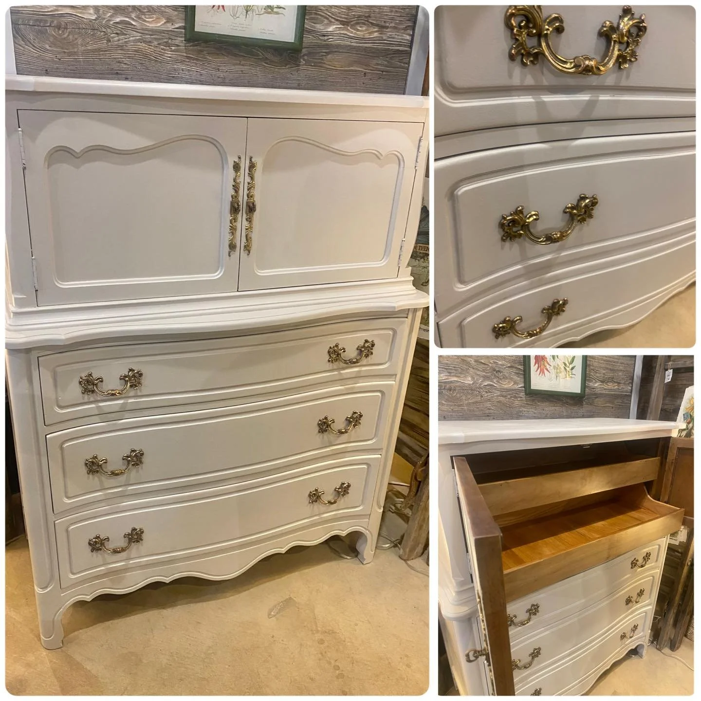 this weeks NEW ARRIVAL 🤍 

38w X 18d X 50h &amp; won&rsquo;t be here long!