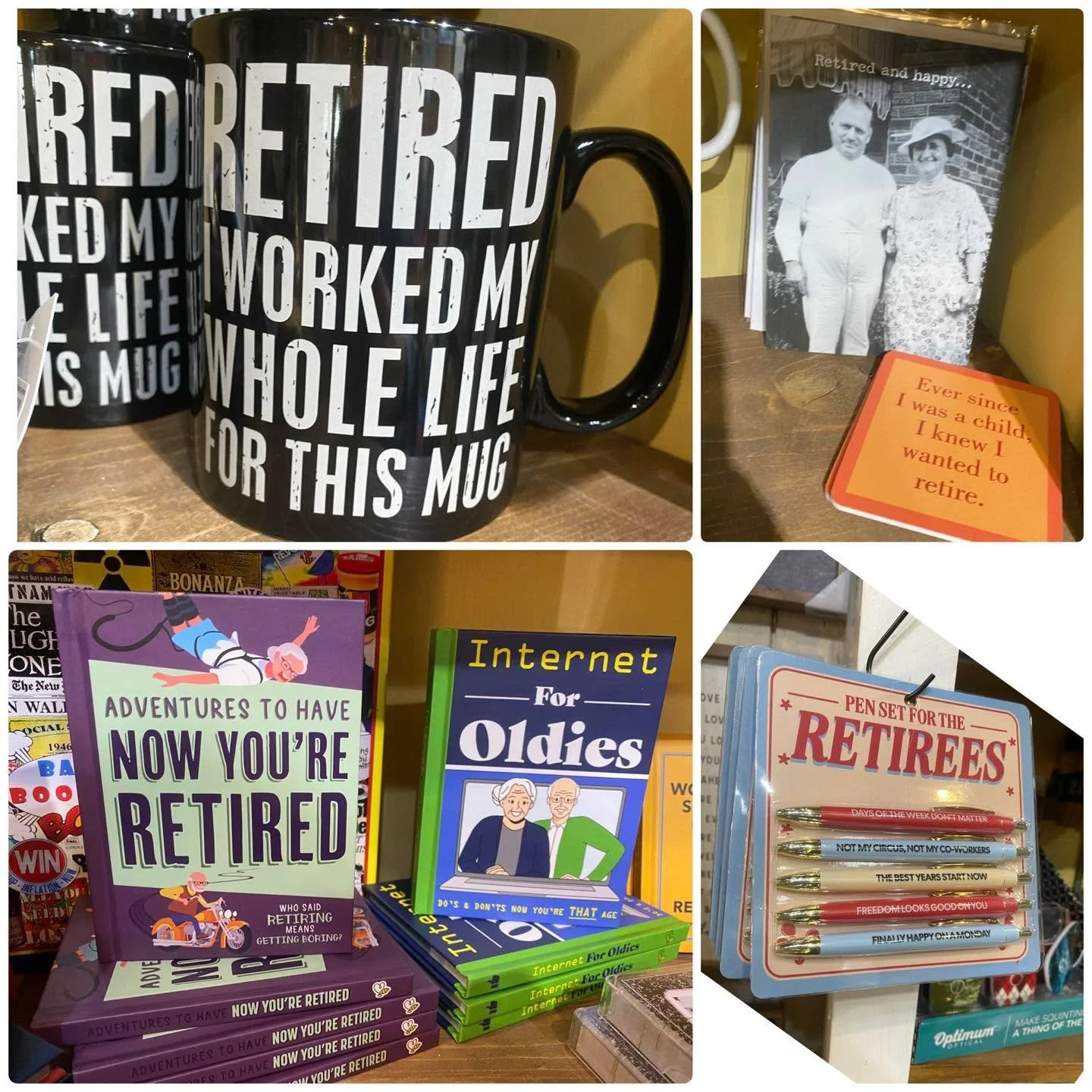 It&rsquo;s the season of celebrations and that includes retirements too! We have a barn FULL gifts that acknowledge and celebrate the hard work done. 👏🏼

Barn Hours:
Monday - Saturday 10am-5pm 
Wednesday 10am-7pm 
Sunday 12pm-4pm