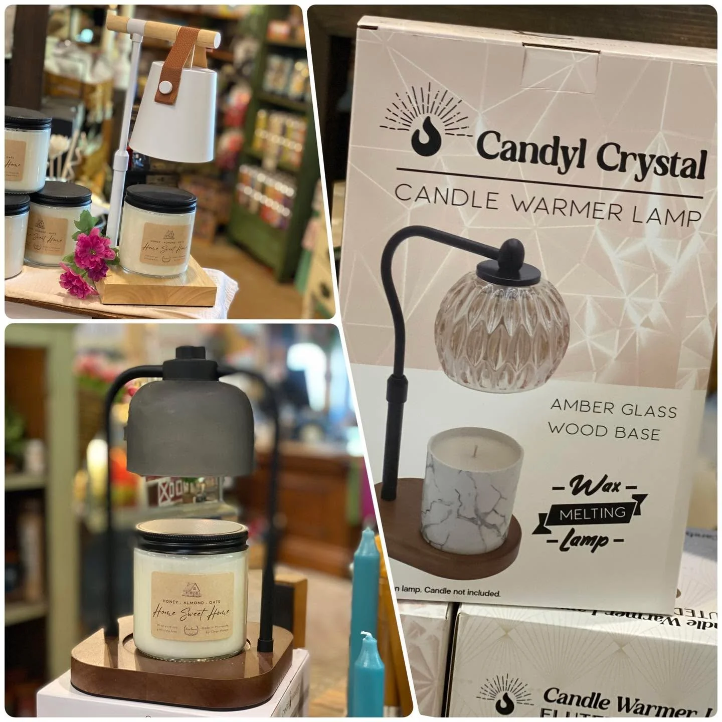 One of our favorite cozy home finds right now ✨🕯️

These candle warmer lamps give all the glow and fragrance of your favorite candle without the flame. Functional, beautiful, and perfect for kitchens, bedrooms, or gifting.

We have several styles in