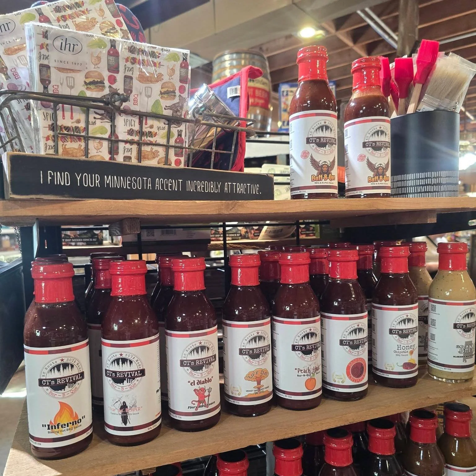 Whether he's the grill master, handyman, fisherman, storyteller, or the guy who says he "doesn't need anything," we've got unique gifts he'll actually love.

Stop by Round Barn Trading Company and find something as special as Dad. 💙