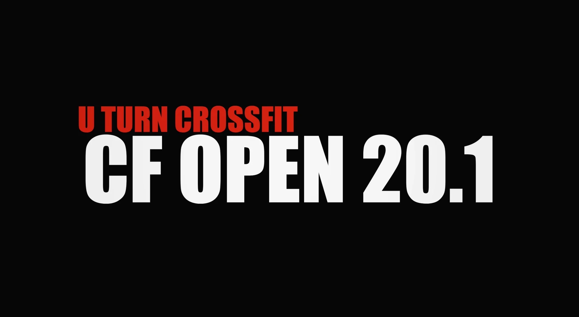U Turn CrossFit takes on 20.1
