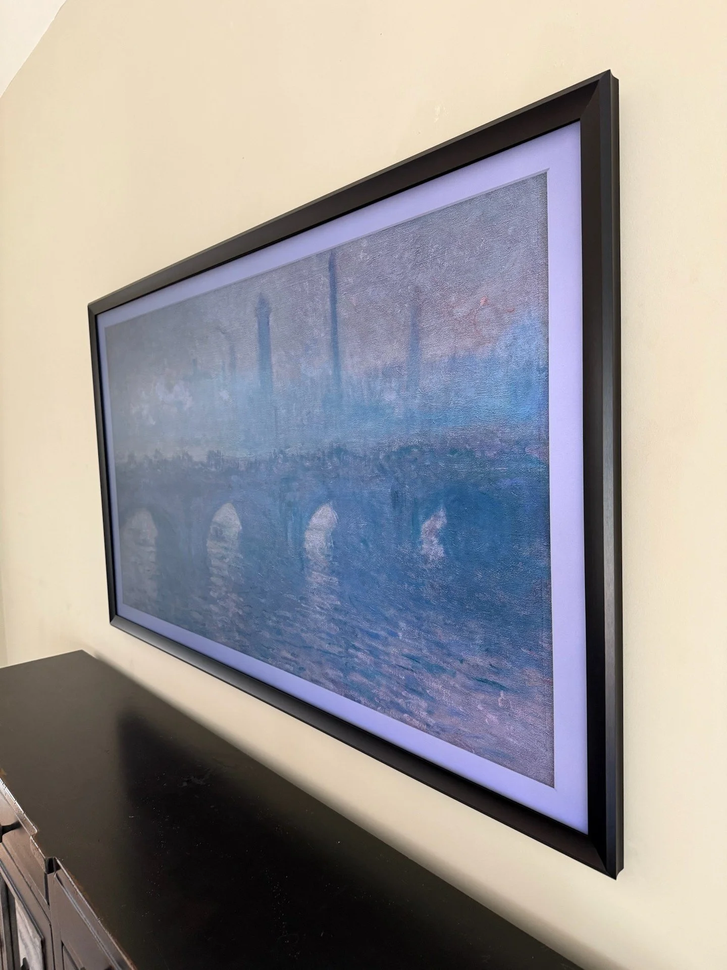 TV&rsquo;s that turn into a work of art when not in use are our favorite.