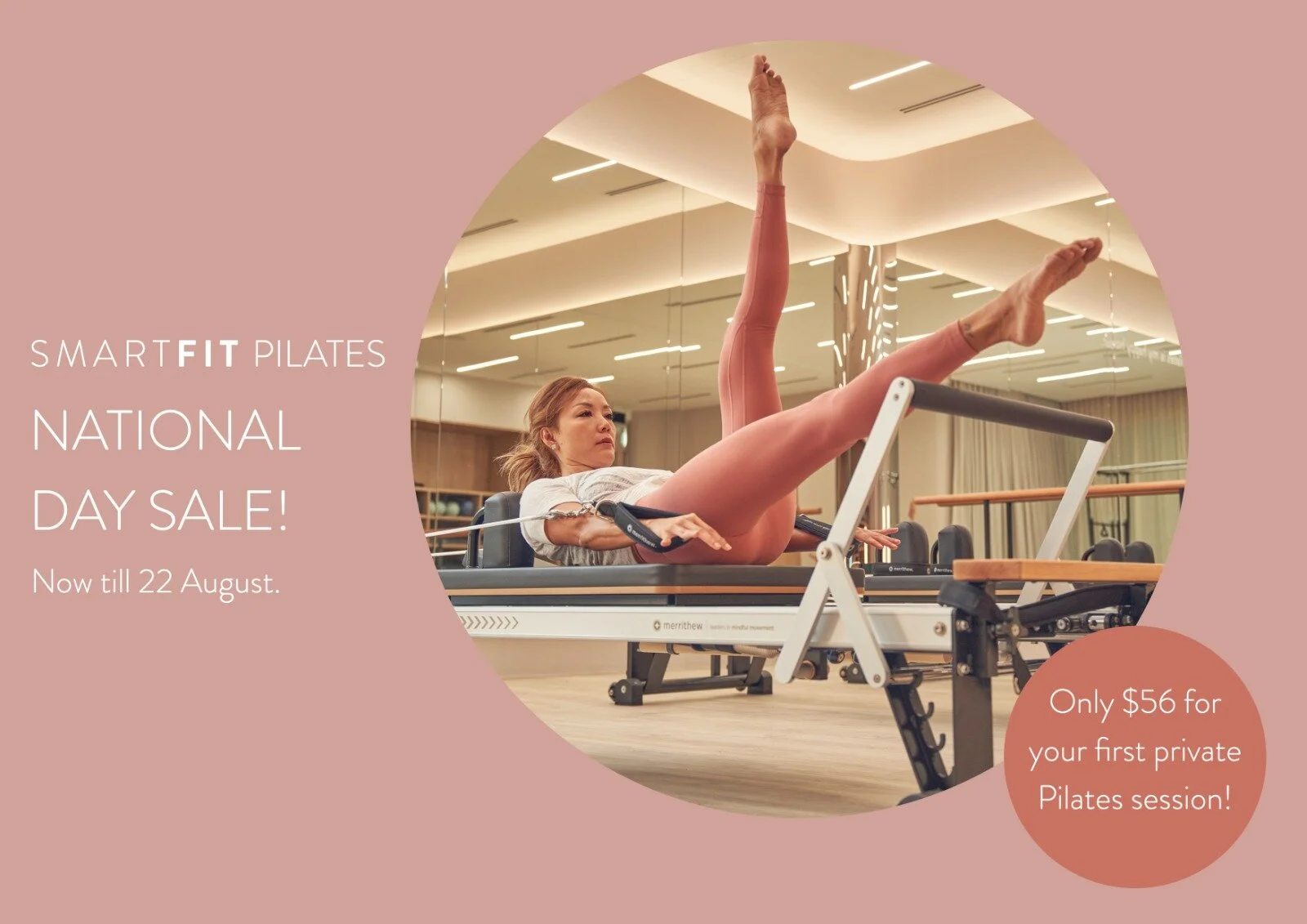 *FLASH SALE* Save $74 on Private Pilates!