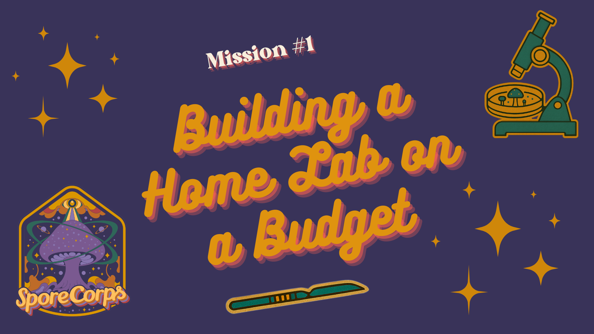 ONLINE: SporeCorps Mission 1 - Building a Home Lab on a Budget