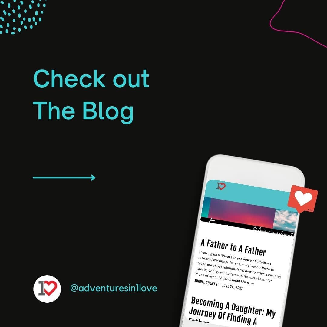 Did you know that 1Love has a blog?⠀
In June we had two great posts on Fatherhood each with a beautiful story of God's redemptive power.⠀
So if you are in the mood for a good read then stop on by to the website at https://www.1loveministries.org/theb