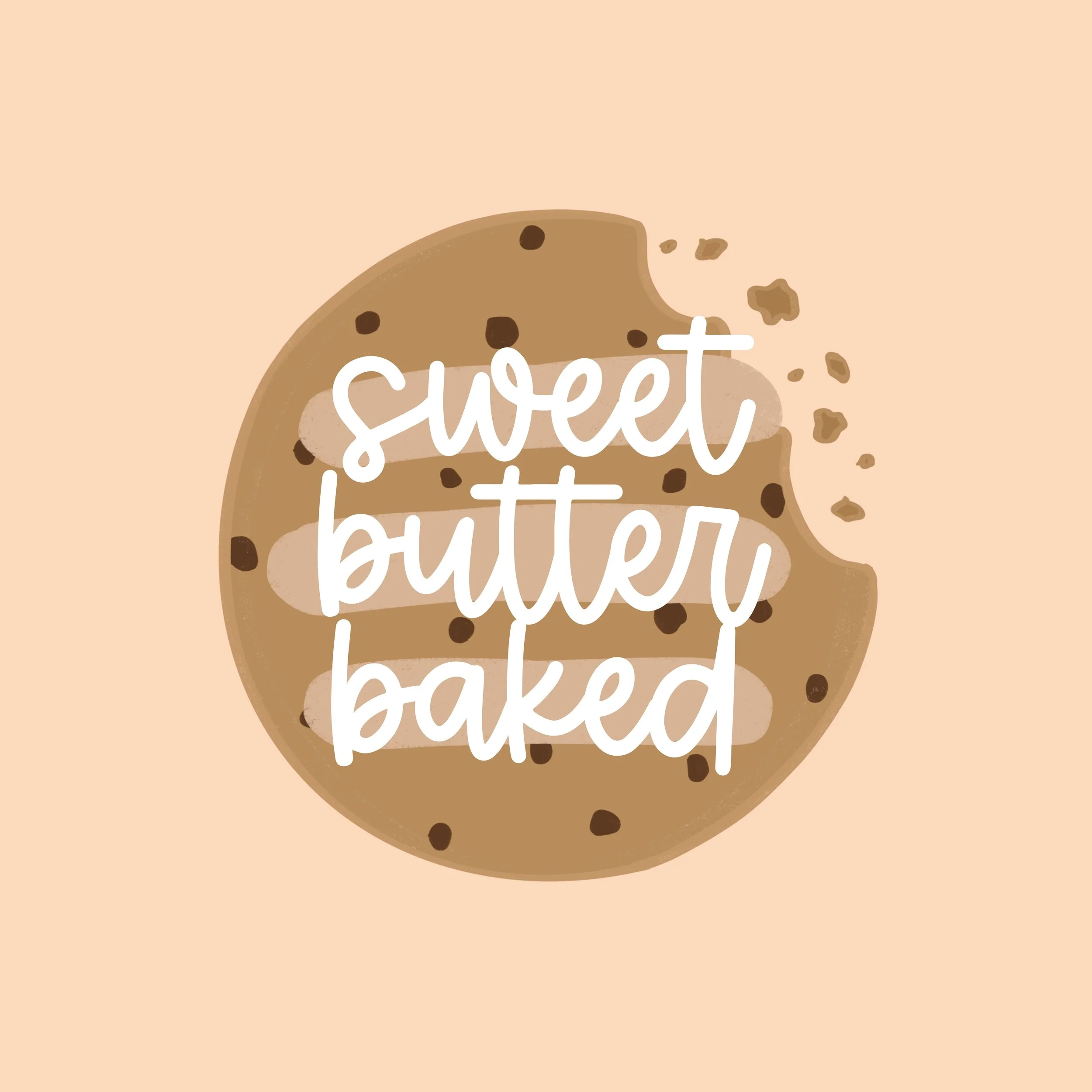 Sweet Butter Baked Logo Design