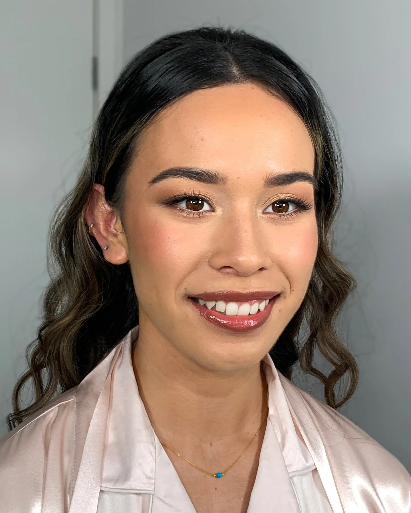 Loved glamming up a past bride again &mdash; this time as a bridesmaid for @jasmine.ferris_ Just as stunning as last time ✨
Hair by the amazing @harymay_bridal 

#jaynellelording_makeup #melbourne_brides #jaynellesmakeup #morningtonpeninsulaweddings 