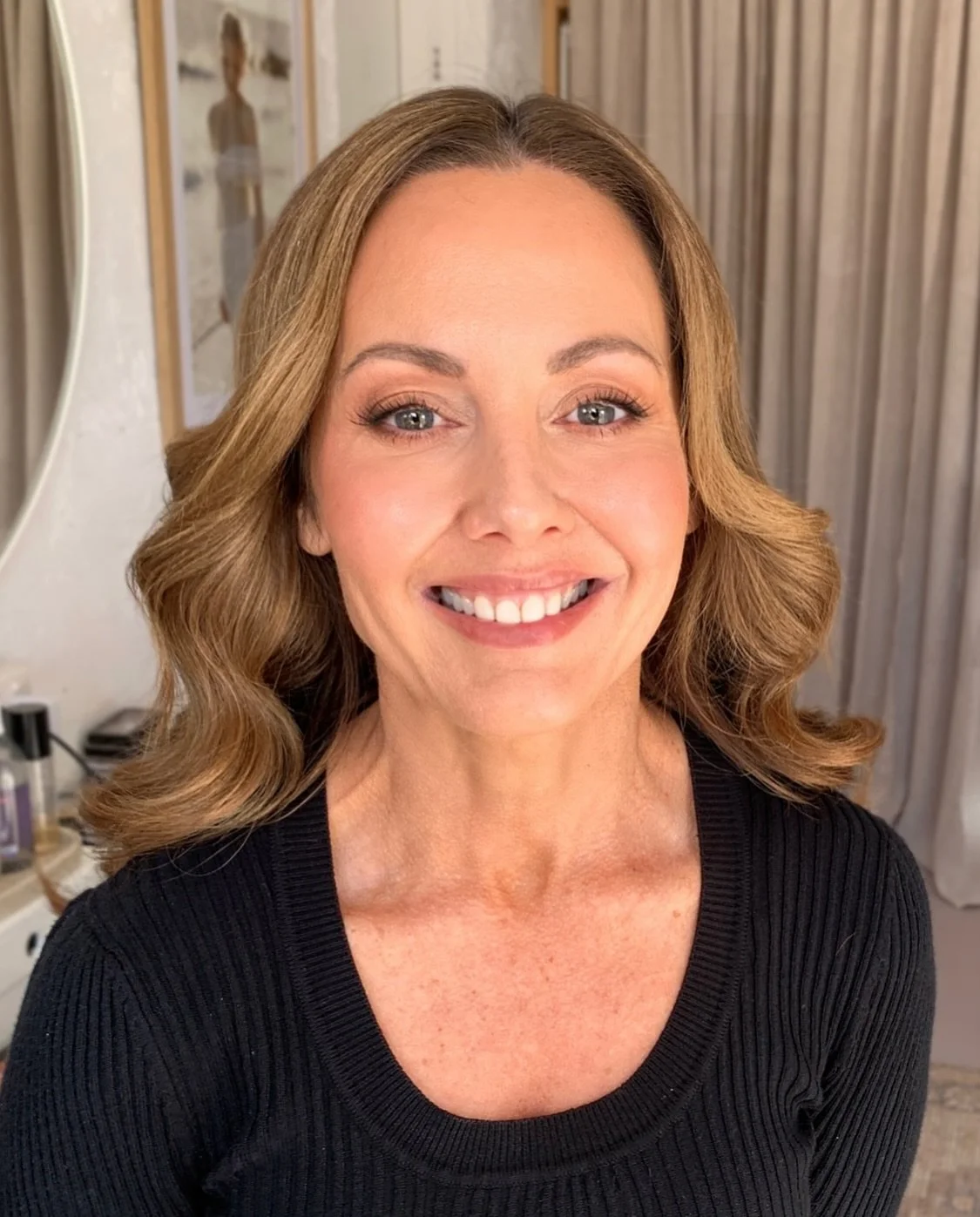Makeup &amp; hair on Suzanne. What a babe! 

Key products:
@charlottetilbury #FlawlessFilter
Cannot for the life of me remember what foundation. 
@itcosmeticsau #ByeByeUndereye 
@narsissist Radiant Creamy Concealer
@meccamax Off Duty Contour Stick
@j
