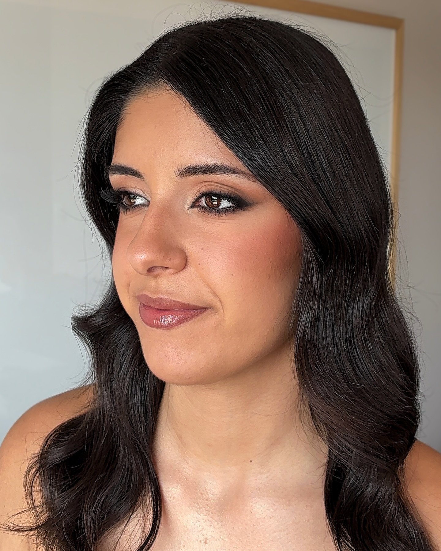 Wedding ready! Loved this makeup I did for @antoinette.dedes.liong bridal party. So stunning. 
Hair by the amazing @amberwhitehairstylist