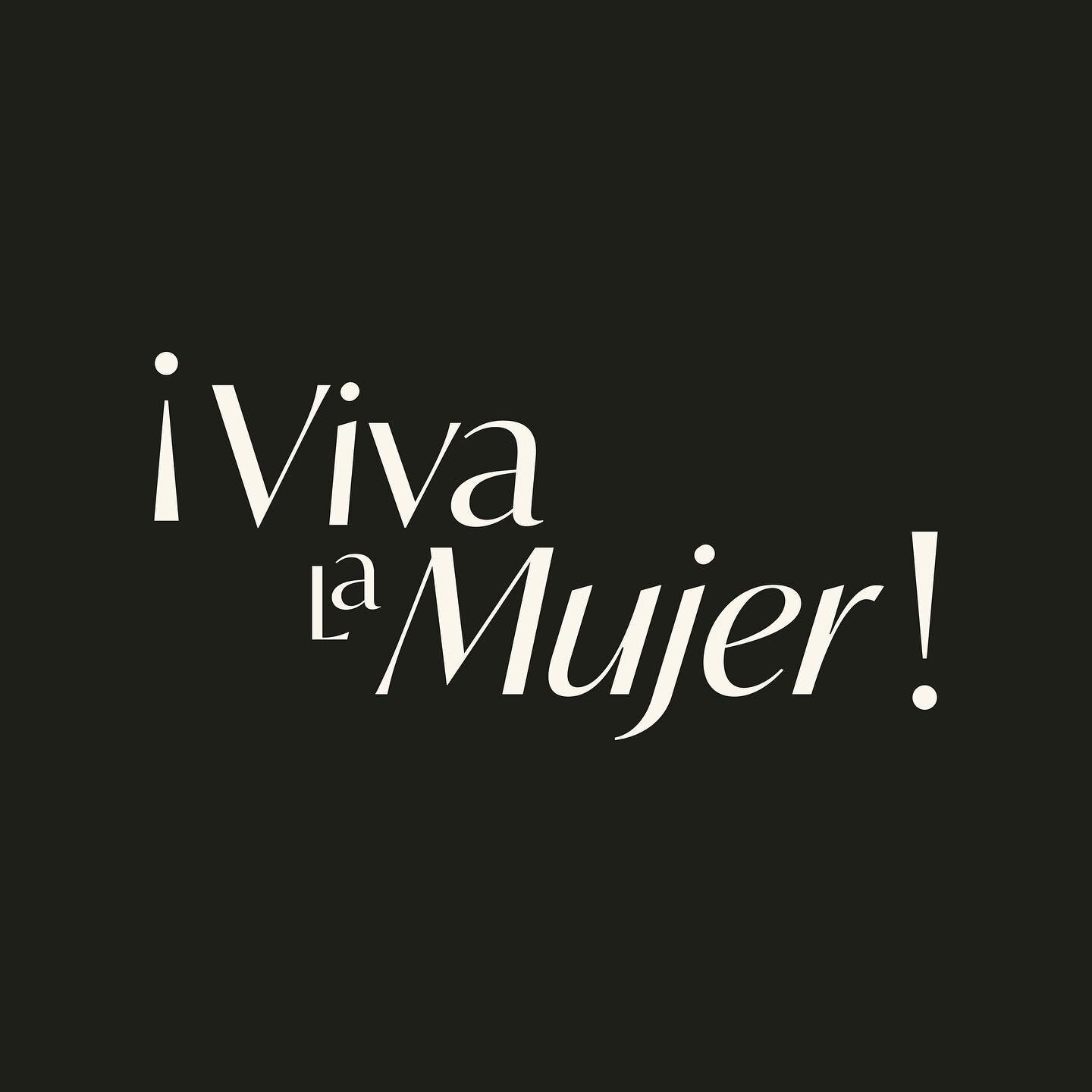 🥂 Happy International Women&rsquo;s Day! 

✨ Let today be a reminder of all the achievements mujeres across the world have made and all the achievements we have yet to make. 

Viva la mujer who is changing everything! 🙌 

.
.
.
.
.
.
.
.
.
#vivalam