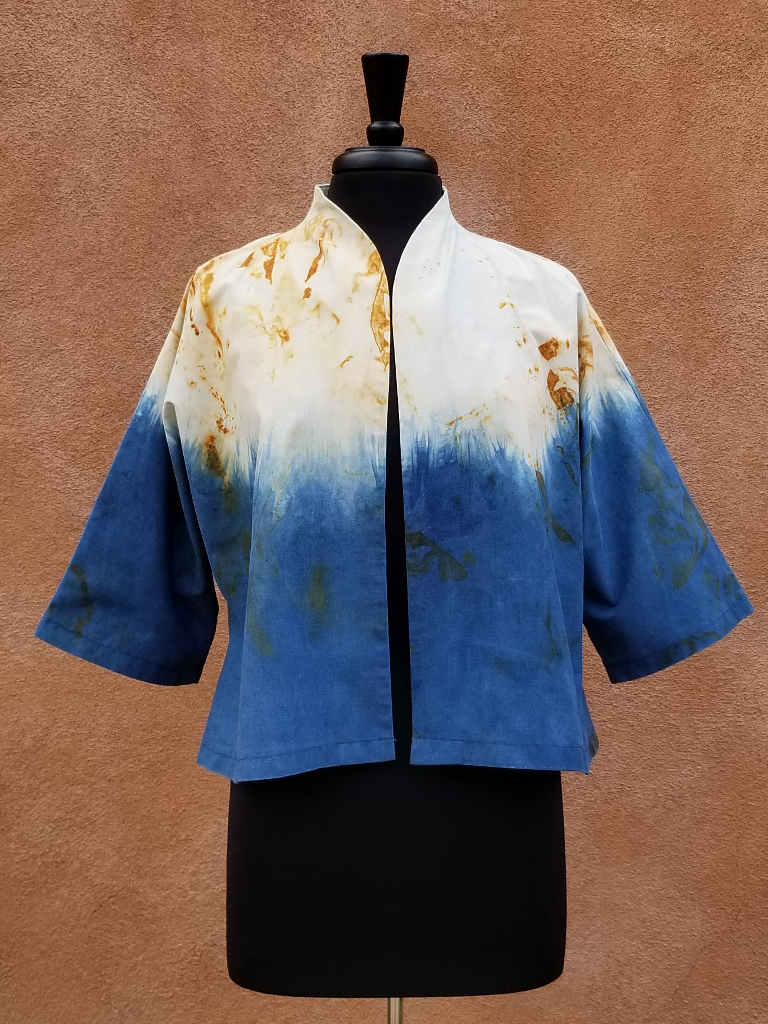 Rust and Indigo Short Jacket