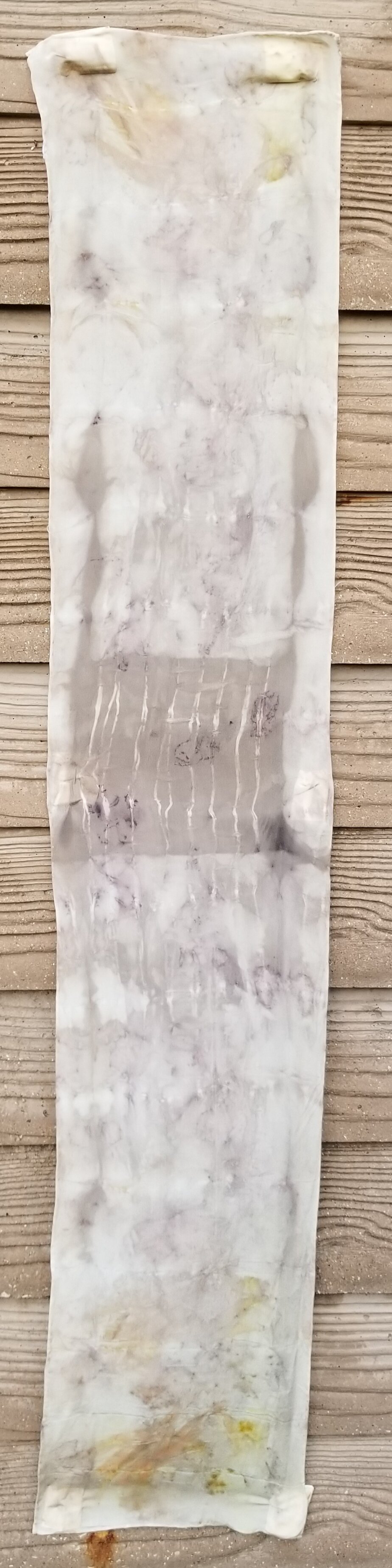 Naturally Dyed Silk Scarf