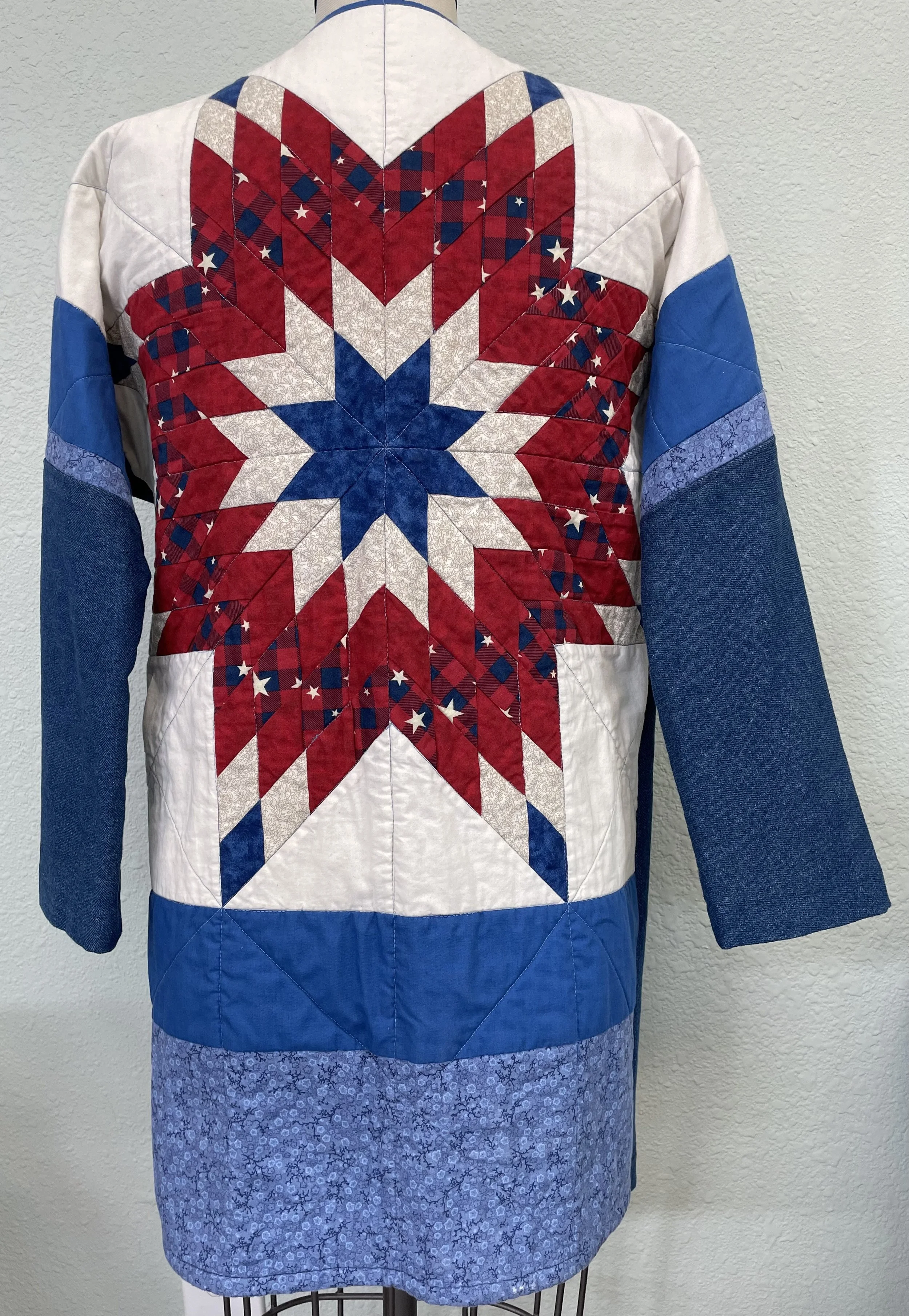 RED + WHITE + BLUE STAR