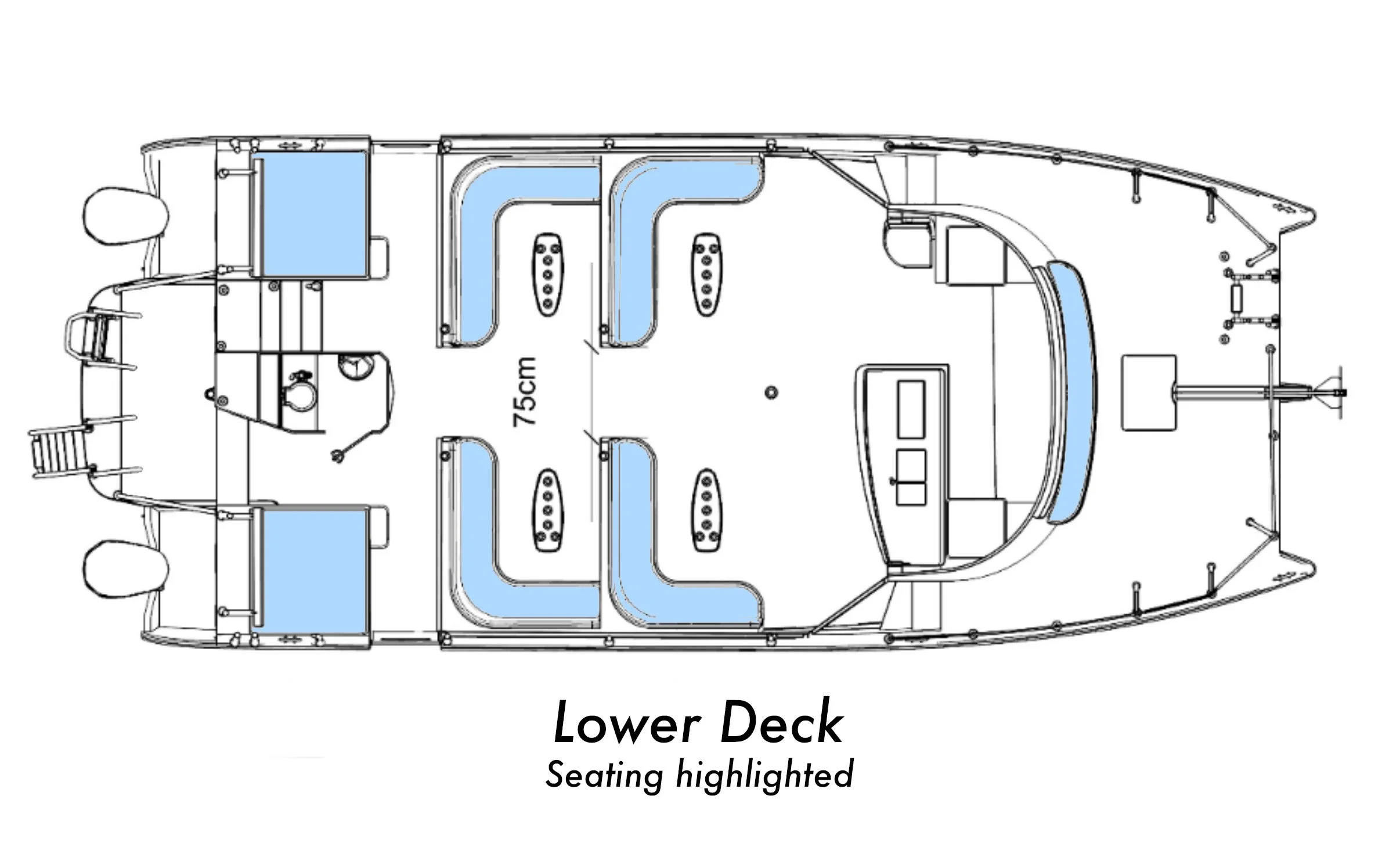 Main Deck plan sandy toes