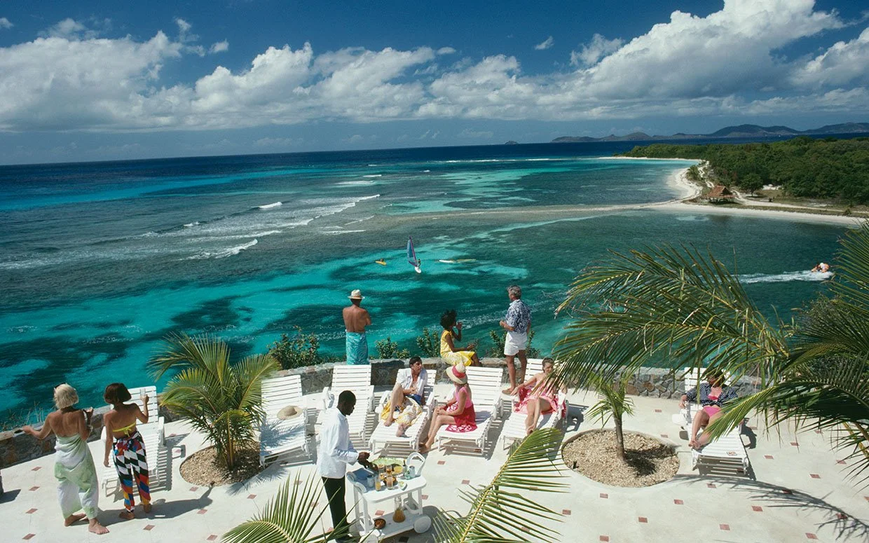 Slim Aarons photo in Mustique