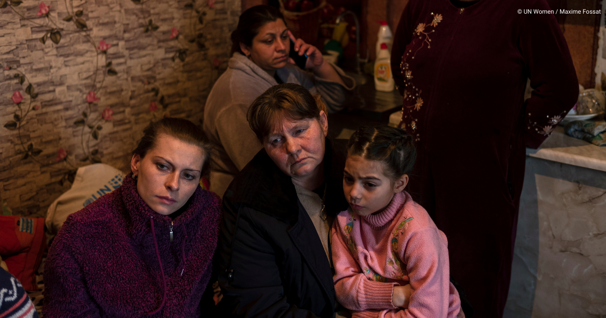 Ukraine : Une famille rom raconte la terreur de la guerre et la précarité des personnes réfugiées