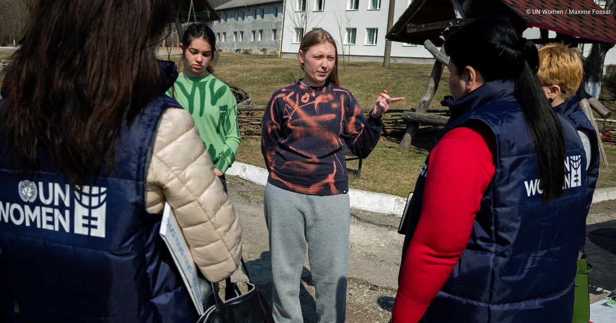 Ukraine : Les femmes fuient en gardant l’espoir de la paix