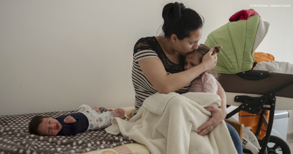 Témoignage de Svetlana Babaș, réfugiée ukrainienne avec son nouveau-né et sa fille de 3 ans