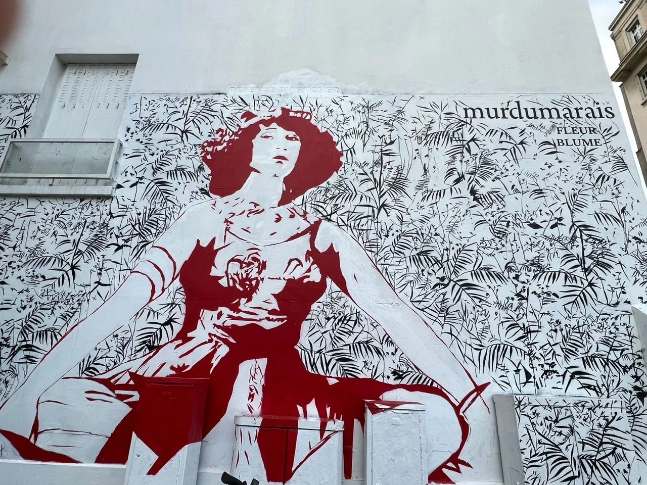 Colette sur les murs du Marais «&nbsp;Je veux faire ce que je veux&nbsp;!&nbsp;»