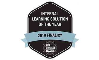 Global finalist for Internal Learning Solution of the Year