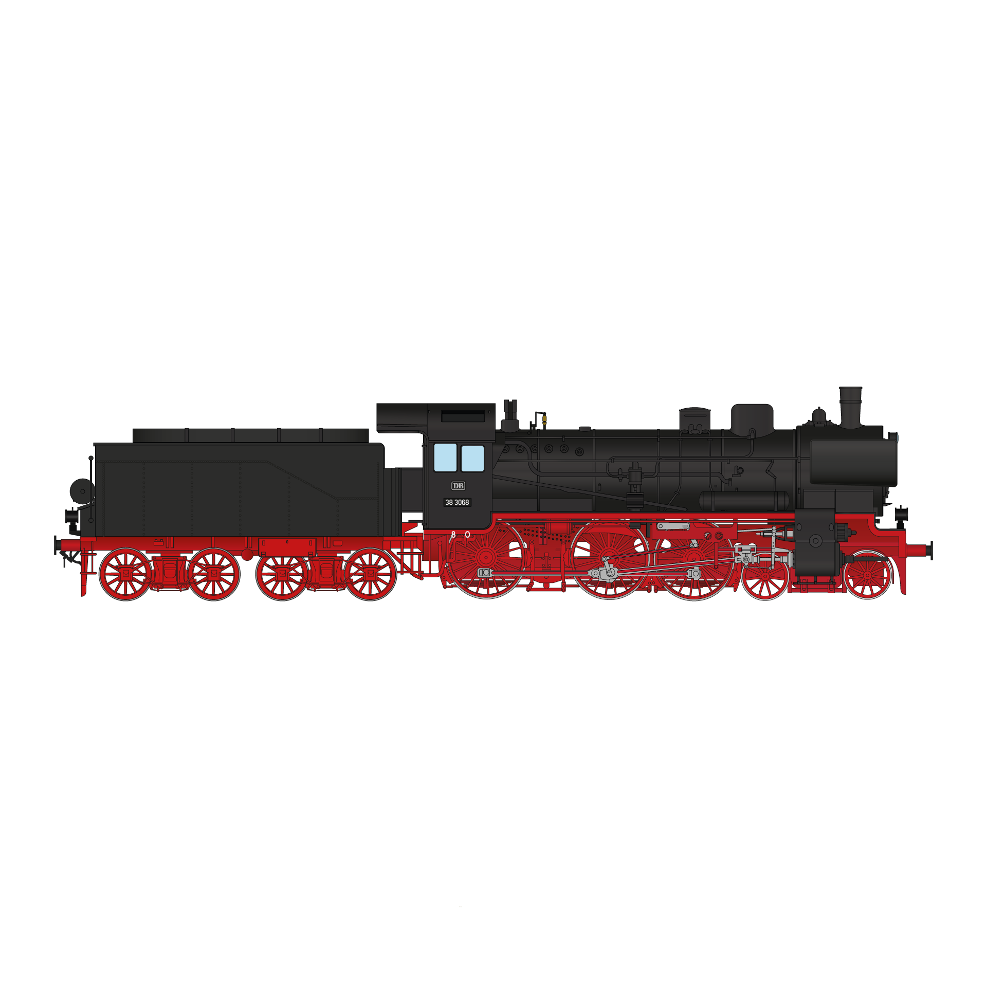 Spur 1 Austria DB 38 3068 (11913)