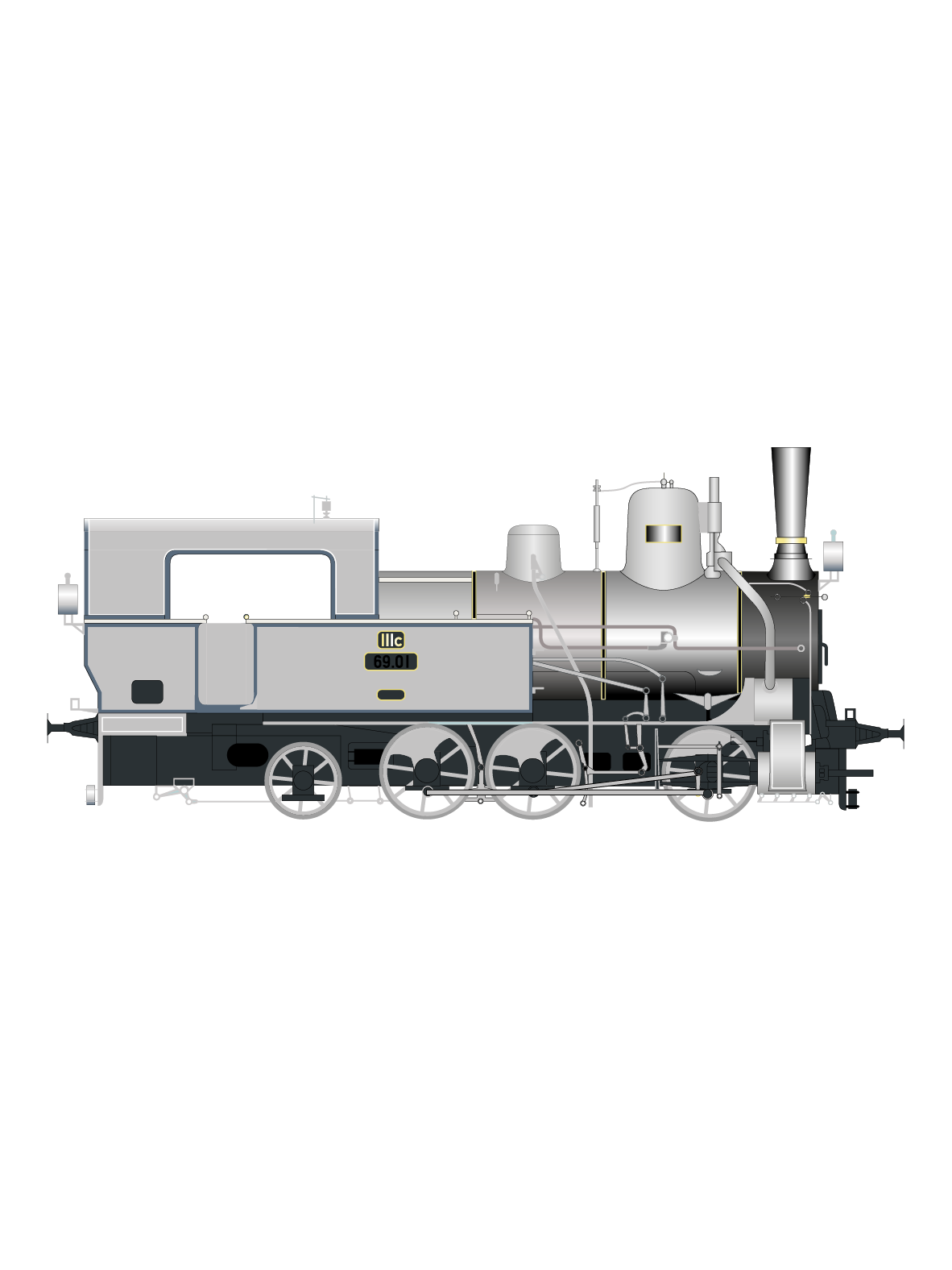 Spur 1 Austria BR 69.01