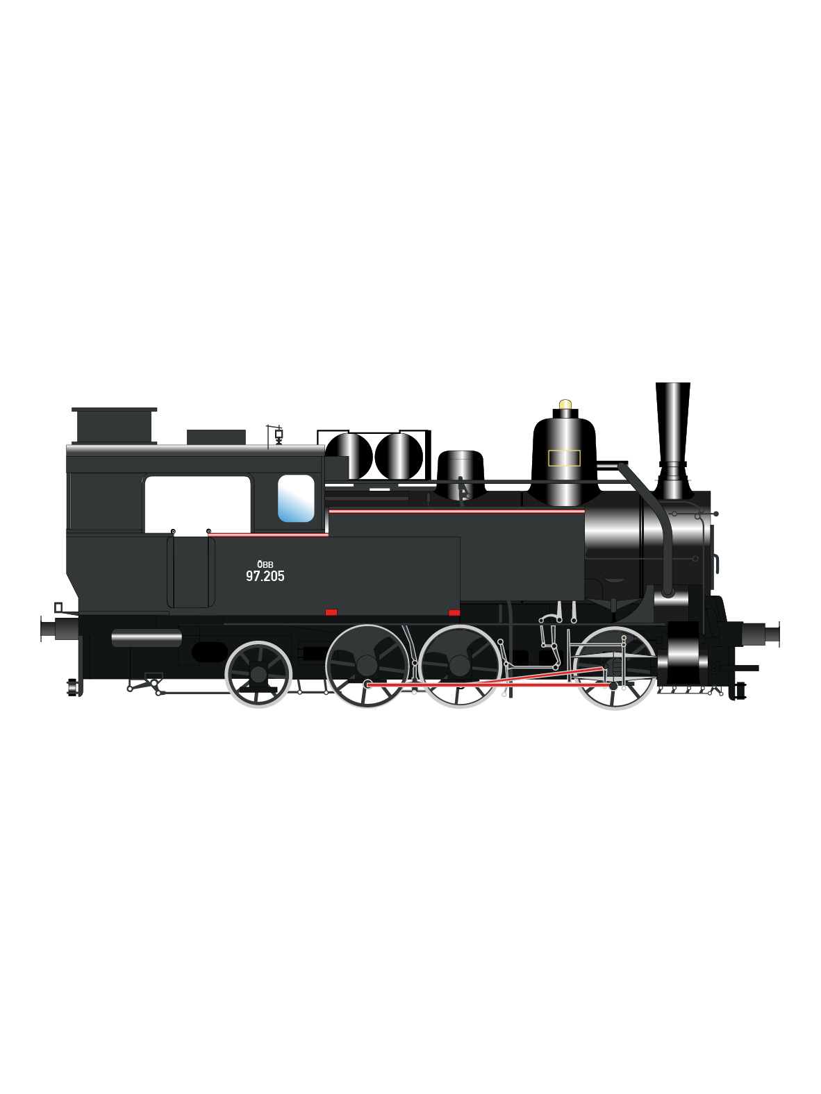 Spur 1 Austria BR 97.205