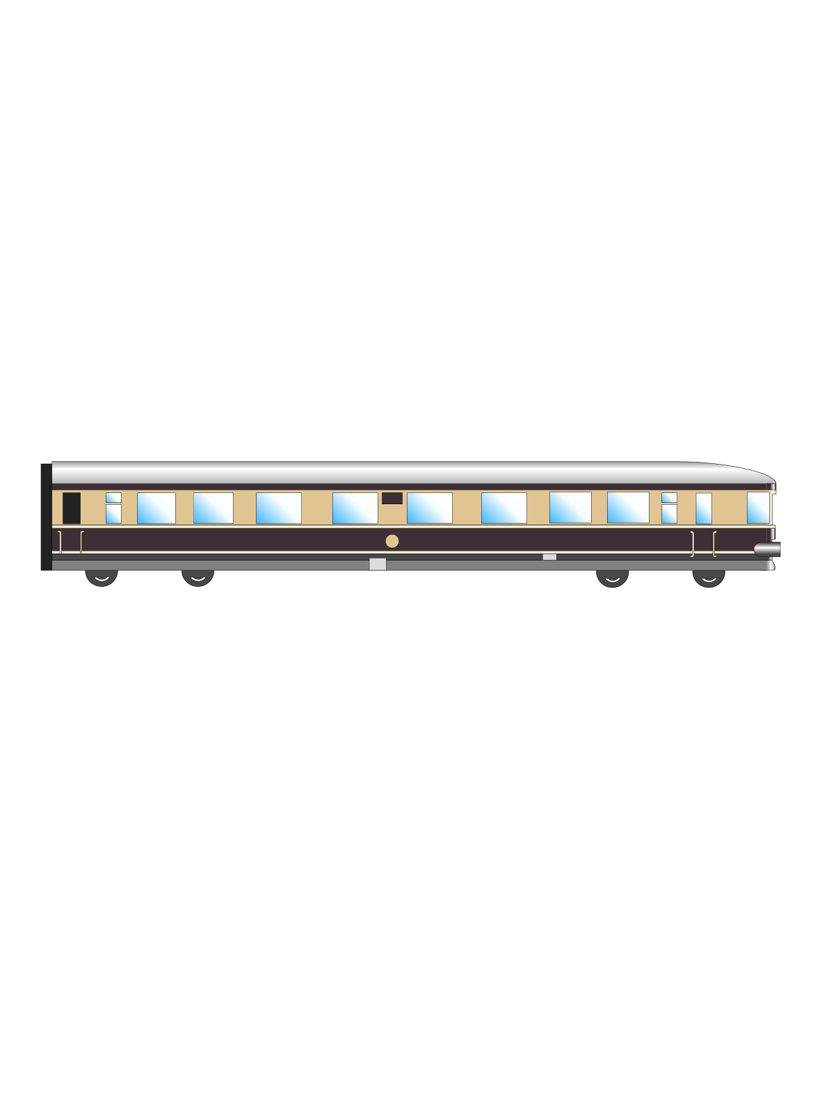 Spur 1 Austria Henschel-Wegmann-Zug Ep. IIb Kanzelwagen (60211)