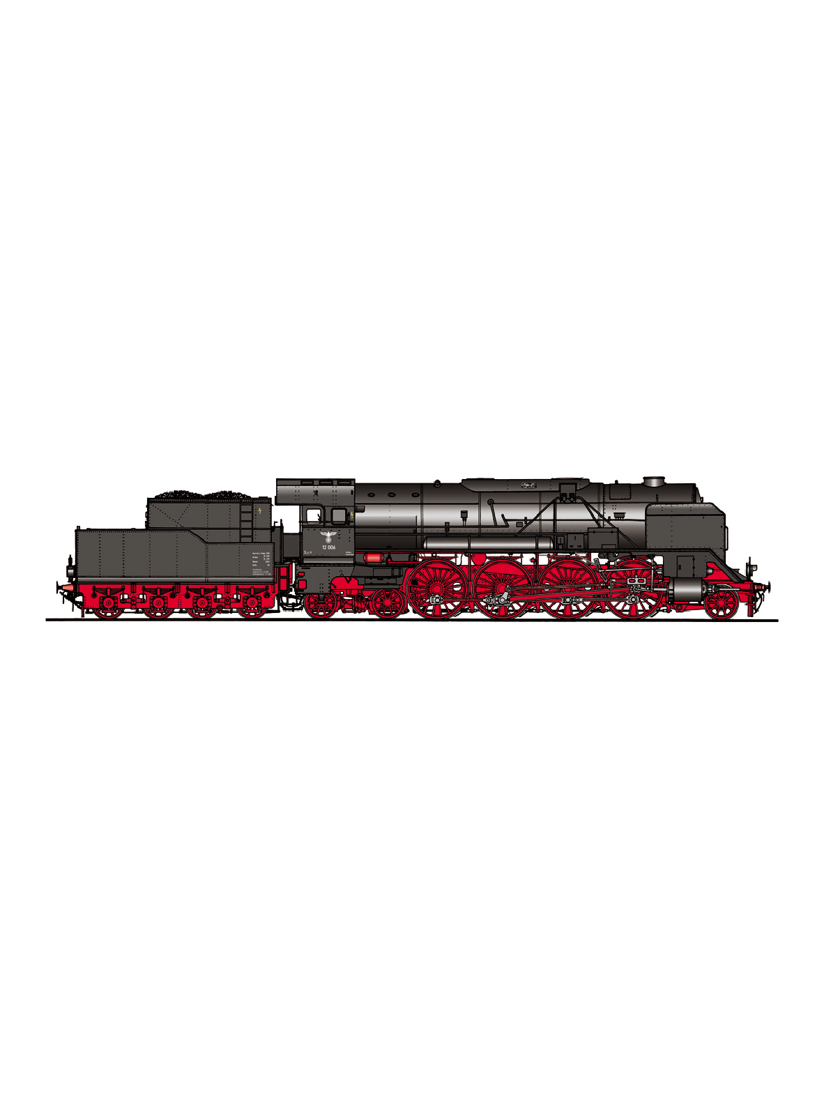 Spur 1 Austria BR 12 006