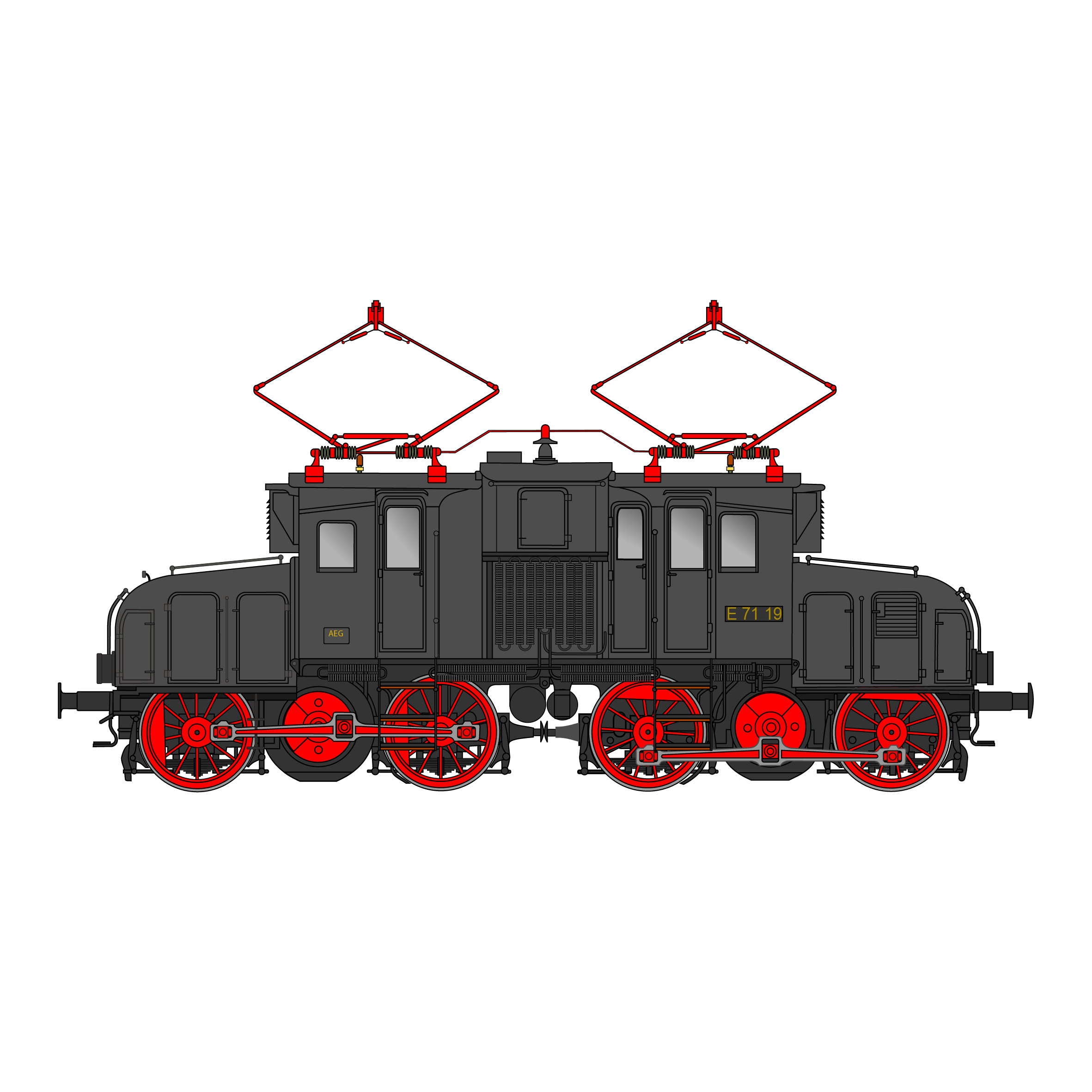 Spur 1 Austria Reihe E71 19 (30405)
