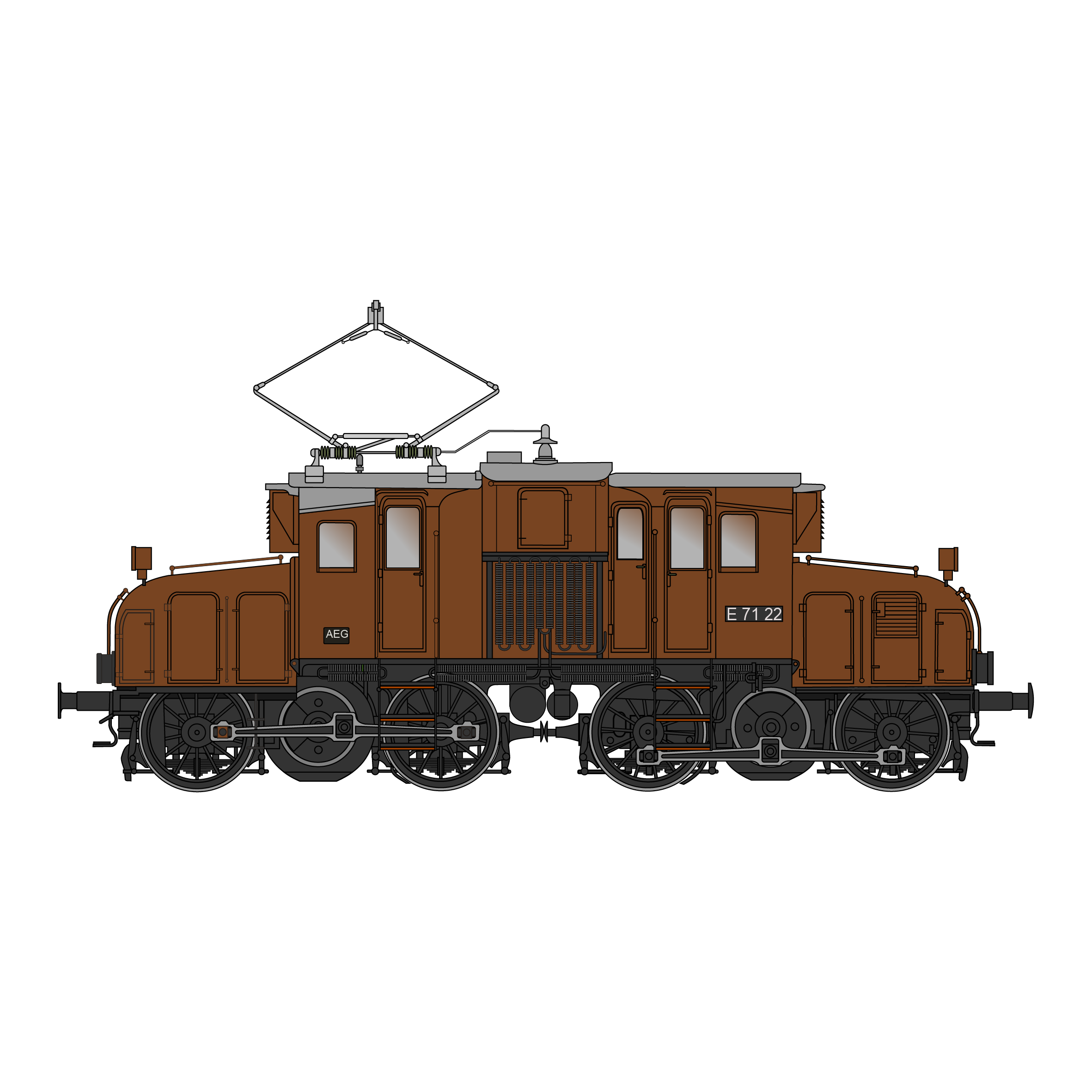 Spur 1 Austria Reihe E71 22 (30406)