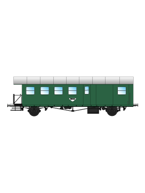 Spur 1 Austria Spantenwagen BDi 47 mit Halbfenster (60112)