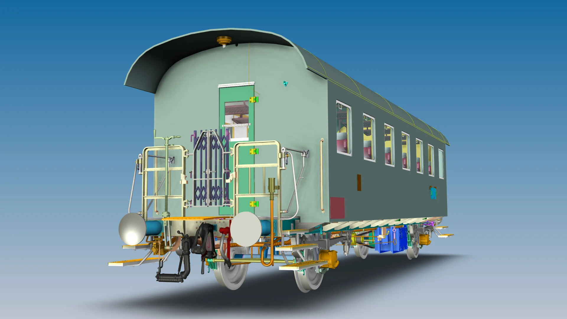Spur 1 Austria Scherengitter für Spantenwagen 60151
