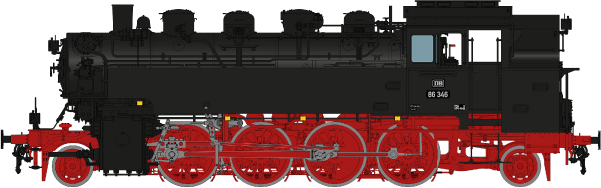 Spur 1 Austria Br 86 346 - 10805
