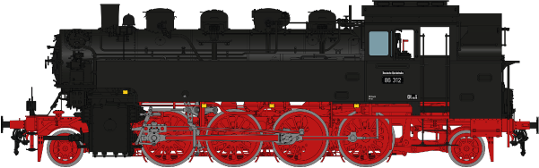 Spur 1 Austria Br 86 312 - 10807