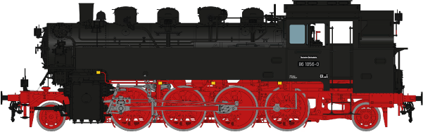 Spur 1 Austria Br 86 1056-0 - 10808