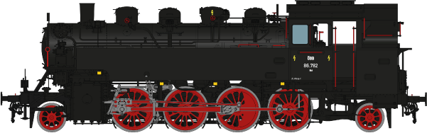 Spur 1 Austria Br 86.782 - 10809