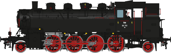 Spur 1 Austria Br 86.781 - 10811