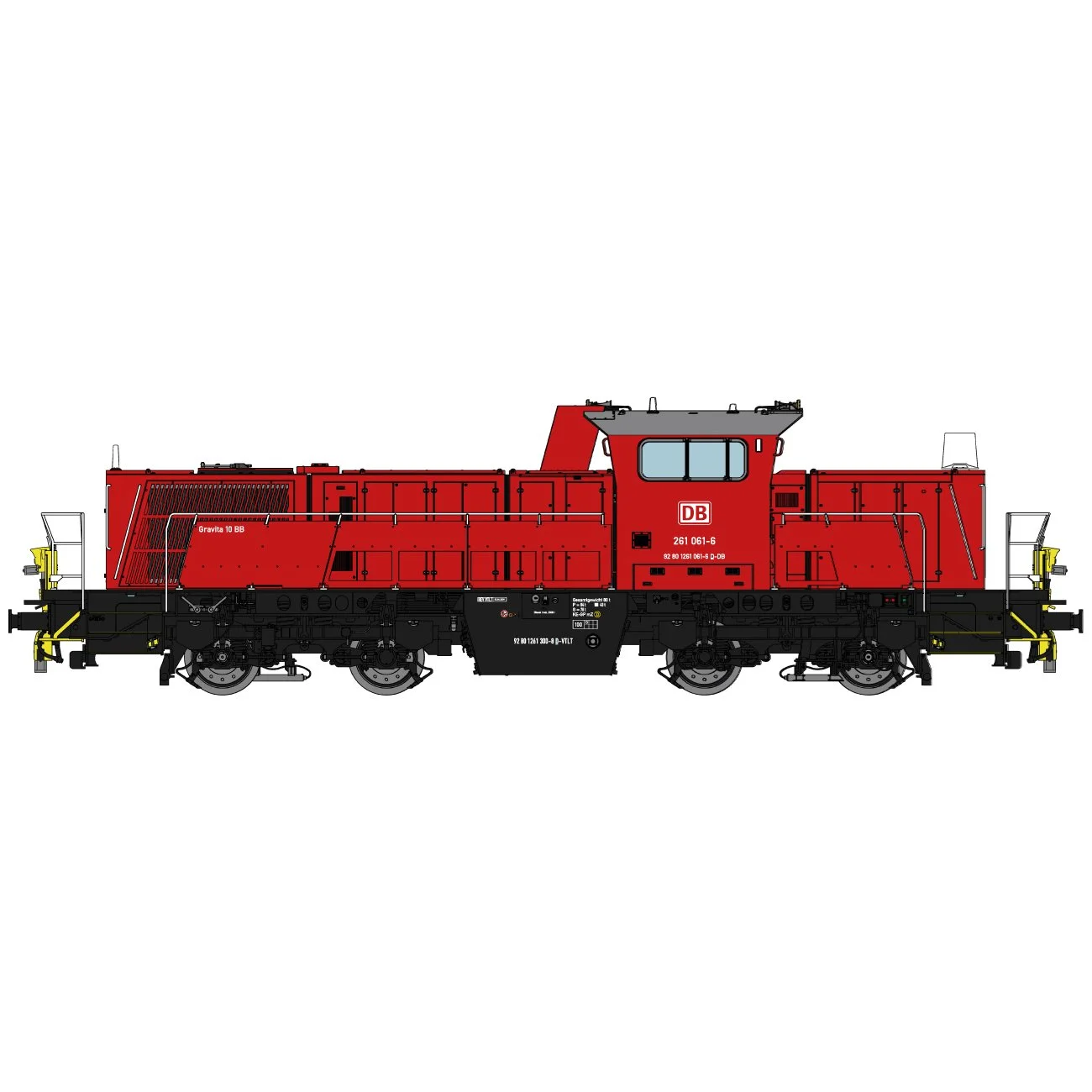 Spur 0 Austria Gravita DB 261 061-6 (S0-20515)
