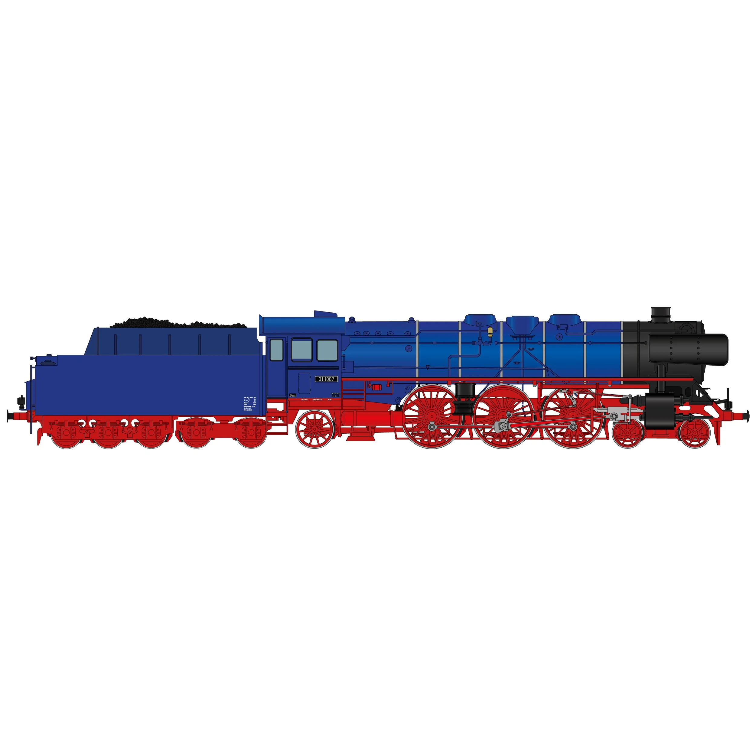 Spur 1 Austria Baureihe 01 1087 (11001)