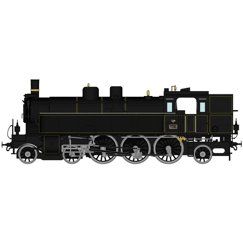 Spur 1 Austria kkStB 629.17 (11503)