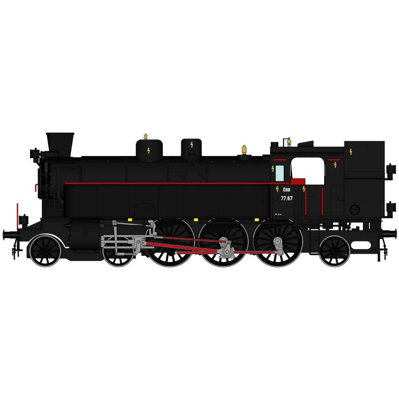 Spur 1 Austria ÖBB 77.67 (11506)