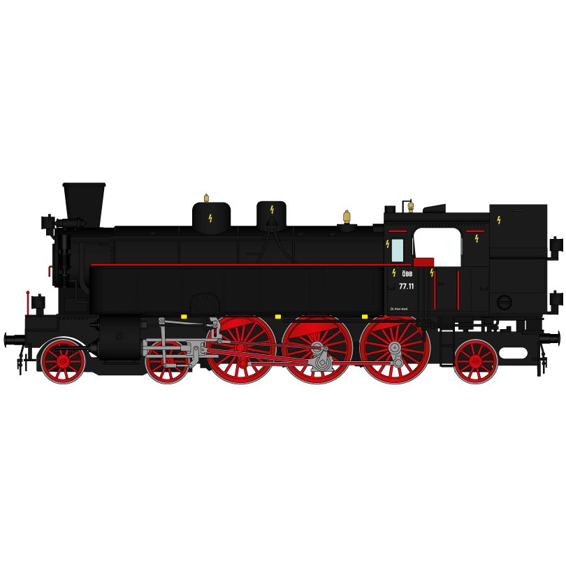Spur 1 Austria ÖBB 77.11 (11508)