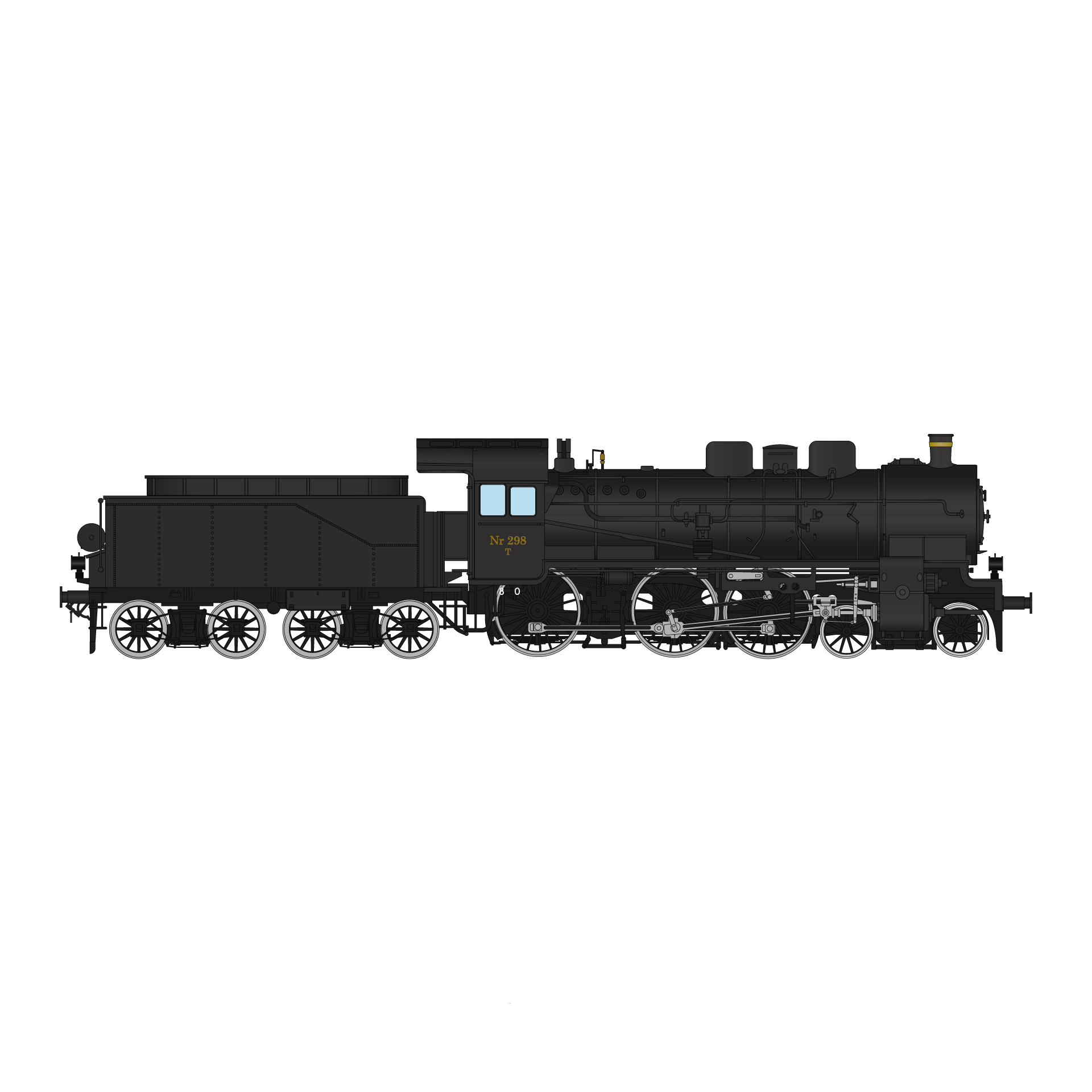 Spur 1 Austria DSB Litra T Nr. 298 (11930)