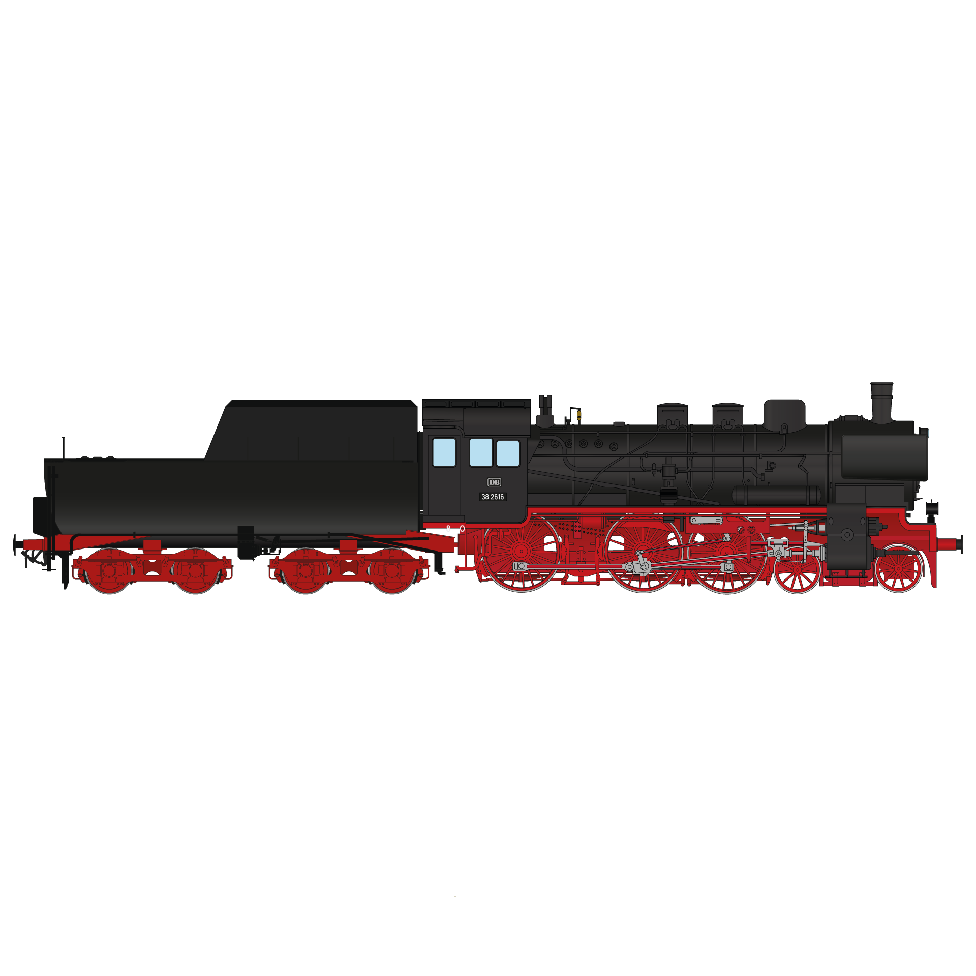 Spur 1 Austria DB 38 2616 (11914)