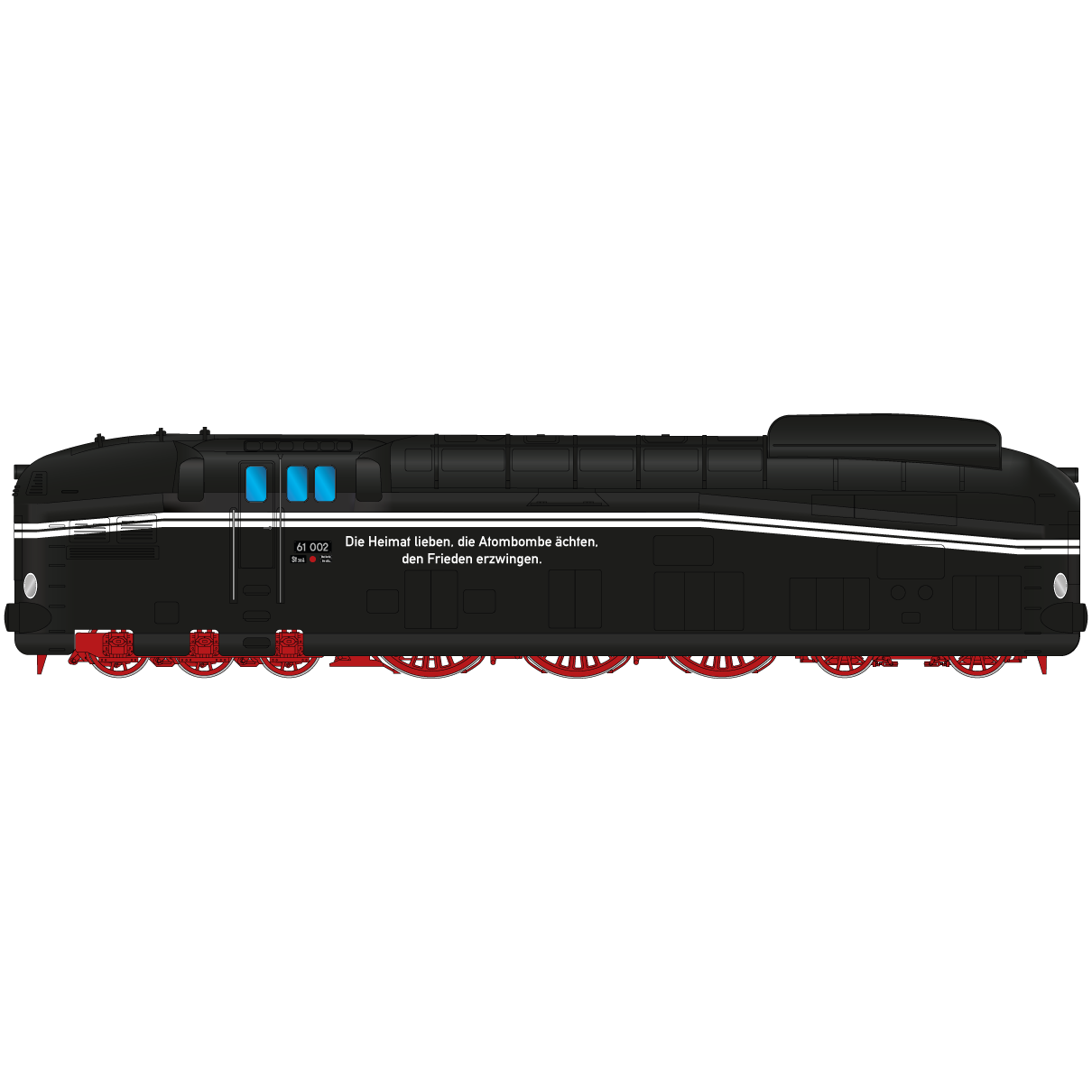 Spur 1 Austria Baureihe 61 002, Ep. IIIa (10309)