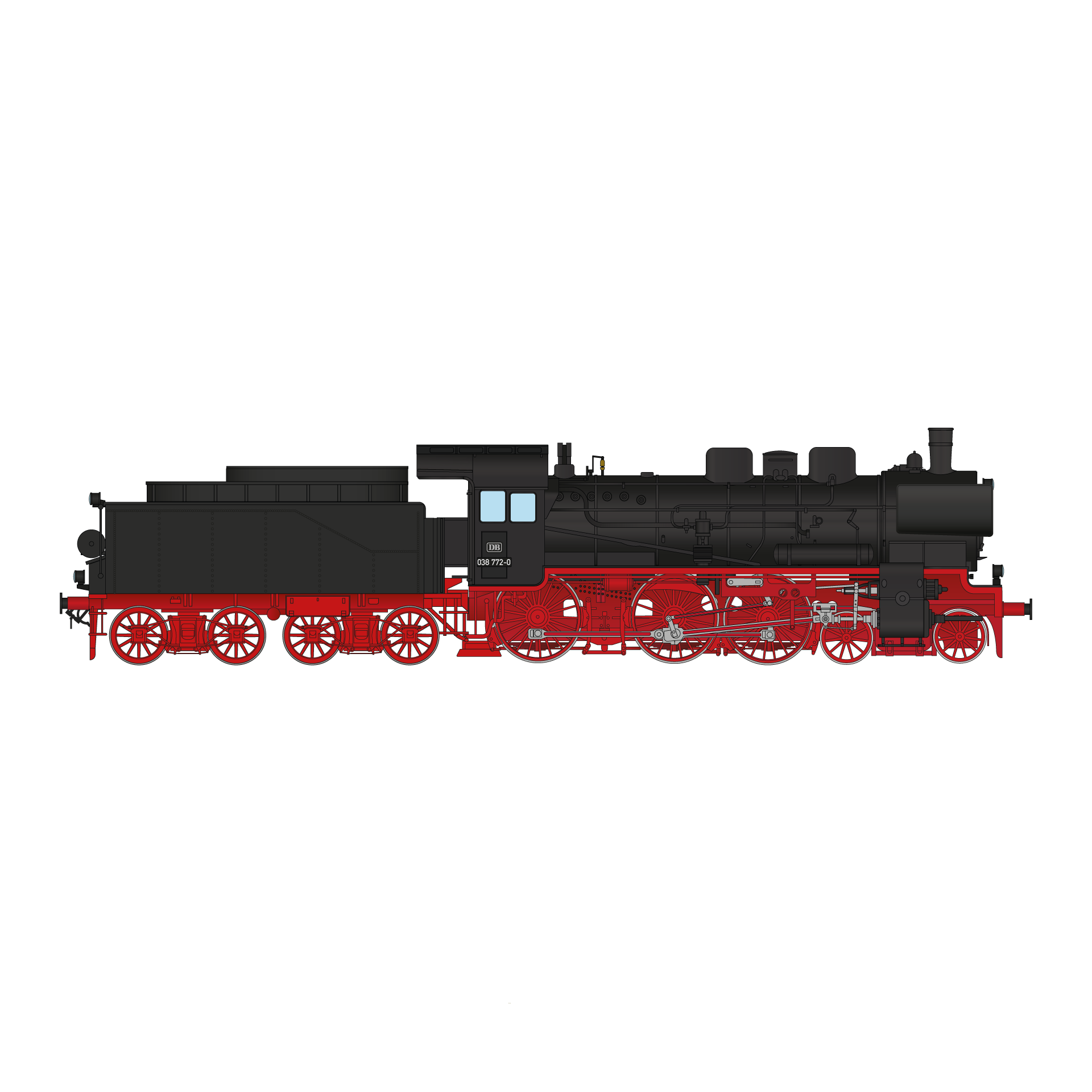 Spur 1 Austria DB 038 772-0 (11918)